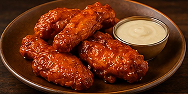 Chicken Wings Hippie Chippy Costa Teguise Lanzarote