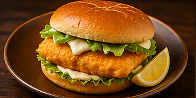 Fish Burger Hippie Chippy Costa Teguise Lanzarote