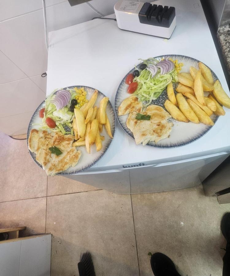 Chicken Caesar Salad Hippie Chippy Costa Teguise Lanzarote