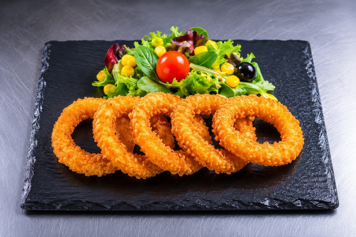 Battered Calamares Hippie Chippy Costa Teguise Lanzarote