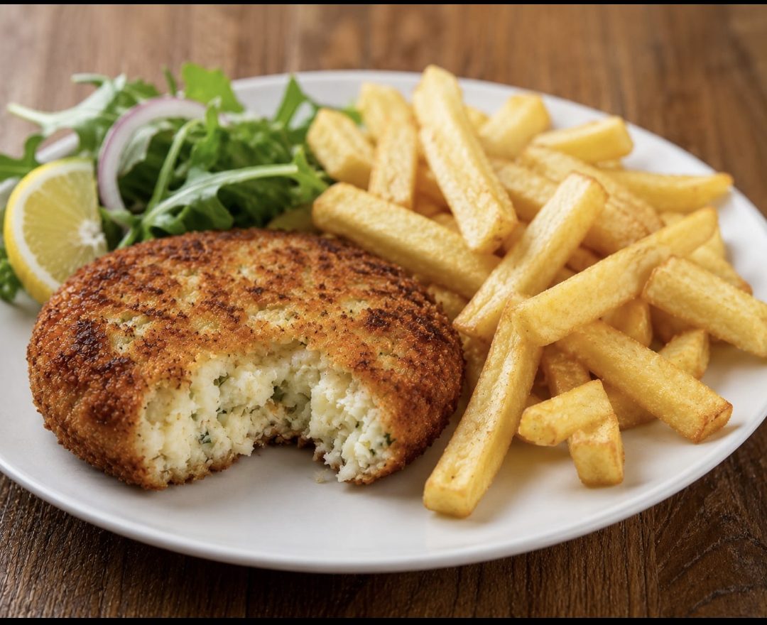 Fish Cake Hippie Chippy Costa Teguise Lanzarote
