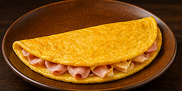 Ham & Cheese Omelette Hippie Chippy Costa Teguise Lanzarote