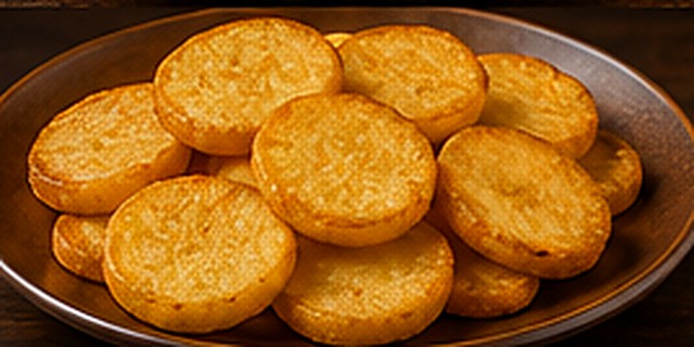 Potato Scallops Hippie Chippy Costa Teguise Lanzarote