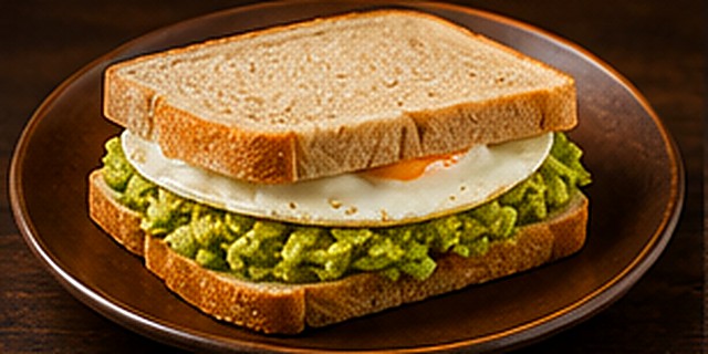 Avocado & Egg Sandwich Hippie Chippy Costa Teguise Lanzarote