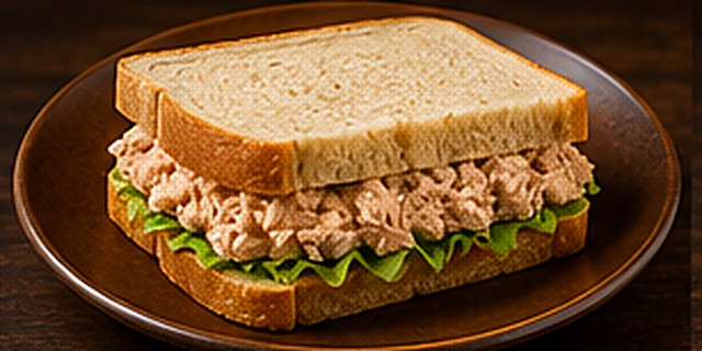 Tuna & Mayo Toastie Hippie Chippy Costa Teguise Lanzarote